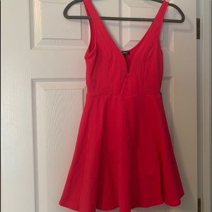 Pink express jumper dress